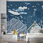 Wall murals Underwater wonders of the deep sea.