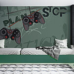 Wall murals Video game controller on a wall