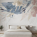 Wall murals Abstract tropical foliage design