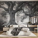 Wall murals Large tree with a hole in it