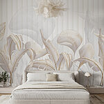 Wall murals Elegant leaves with delicate details.