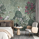 Wall murals Cartoon of a bird