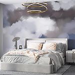 Wall murals Ethereal skies meld in harmony