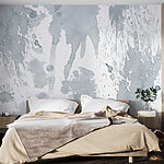 Wall murals Group of blots on a white surface