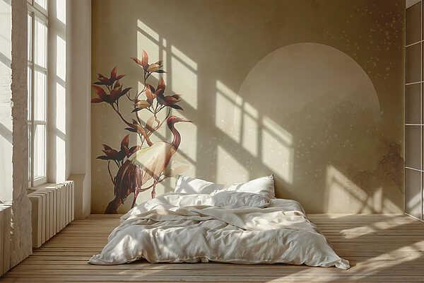 Bird on a tree Wall murals Bird on a tree