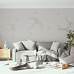 Wall murals Group of birds flying