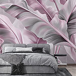 Wall murals Whispers of Pink and Gray