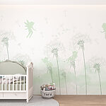Wall mural Group of fairies flying in the air