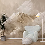 Wall murals Earthy tones in abstract elegance.