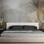 Wall murals Abstract Shapes In Soft Hues