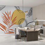 Wall murals Sunlit Midday in Abstract Harmony