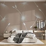 Wall murals Pattern of dandelions
