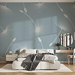 Wall murals Pattern of dandelions