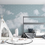 Wall murals Clouds in the sky
