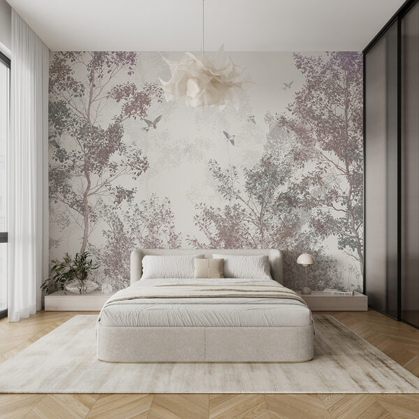 Birds flying in the sky Wall mural Birds flying in the sky
