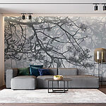 Wall murals Tree branches with needles