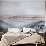 Wall murals Painting of a landscape