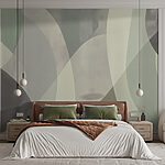 Wall murals Intersecting Shapes and Tones
