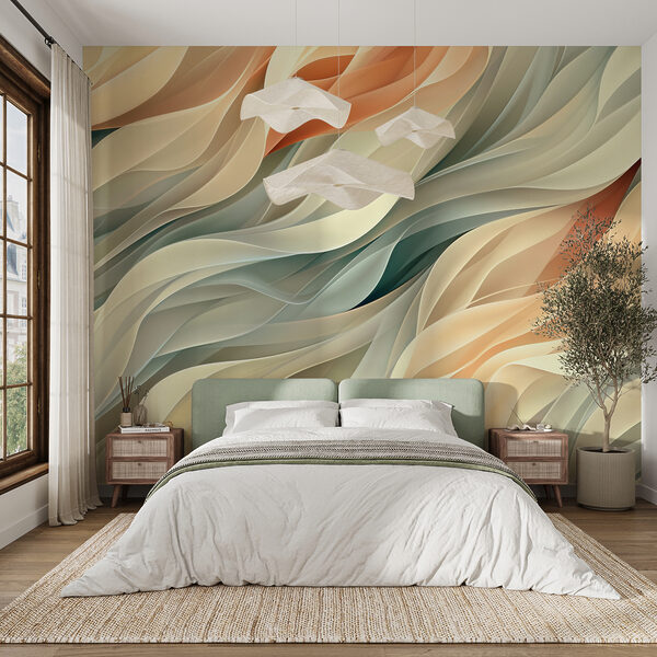 Wall mural Wall mural Whispering Colors of Serenity (SKU: w01335v1)