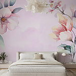 Wall murals Spring Blossoms in Watercolor
