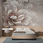 Wall murals Elegant Blossom in Soft Shades