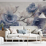 Wall murals Blossoming Elegance in Soft Shades