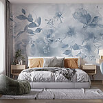 Wall murals Ethereal Floral Watercolor Dreamscape