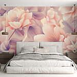 Wall murals Soft petals in delicate bloom