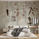 Wall murals Autumn hues in delicate balance