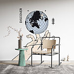 Wall murals Hand holding a globe