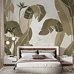 Wall murals Whimsical Forest in Monochrome Hues