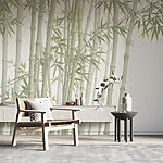 Wall murals Group of bamboo stems