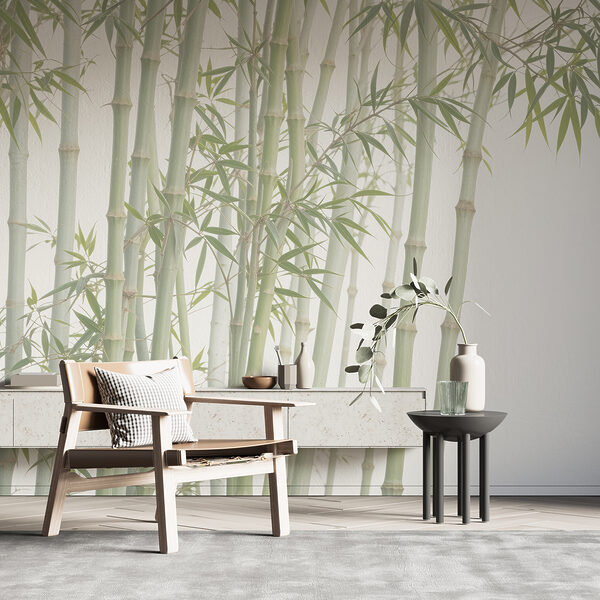 Group of bamboo stems Wall murals Group of bamboo stems
