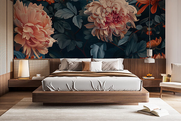 Blooms of Mystery and Grace Wall murals Blooms of Mystery and Grace