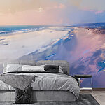 Wall murals Beach with sand and water