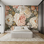 Wall murals Eternal bloom of timeless beauty