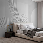 Wall murals Silhouettes in Nature's Monochrome