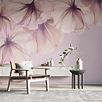 Wall murals Ethereal Pastel Floral Dance