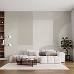 Wall murals Abstract Elegance in Neutral Tones