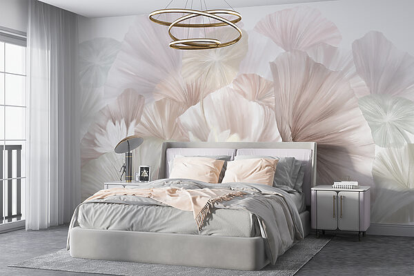 Wall murals Group of white and pink flowers (SKU: w08265v1) Wall murals Wall murals Group of white and pink flowers (SKU: w08265v1)
