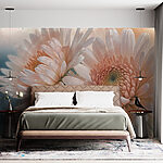 Wall murals Soft petals in radiant bloom