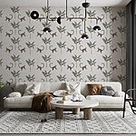 Wall murals Pattern of monkeys and leaves