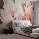 Wall murals Ethereal Blossoms in Soft Shades