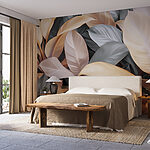 Wall murals Soft Hues of Nature's Artistry