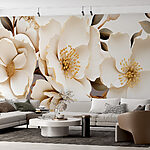 Wall murals Elegant Creamy Floral Arrangement
