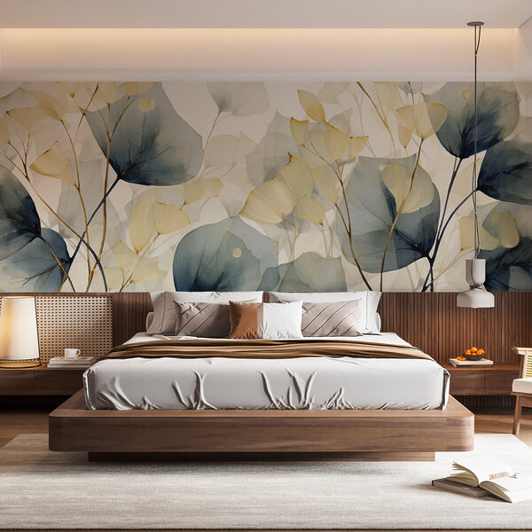 Elegant dance of nature's hues Wall murals Elegant dance of nature's hues