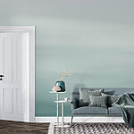 Wall murals White and gray sky