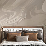 Wall murals Swirling sands in abstract artistry.