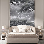 Wall murals Group of trees with branches