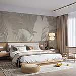 Wall murals Subtle shades of nature's artwork.